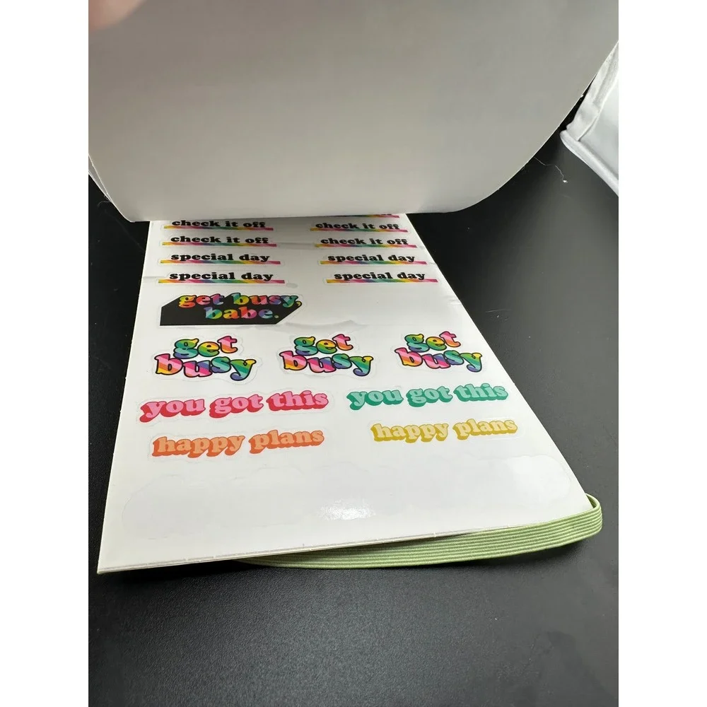 Erin Condren The Happy Planner Sticker Book horizontal layout 464 pieces 97% com